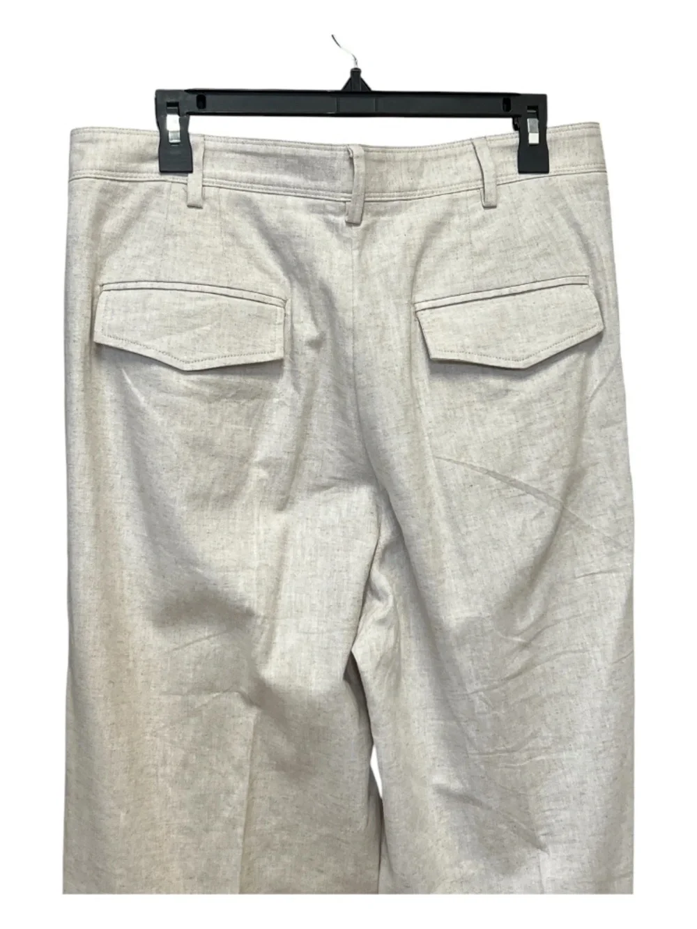EUC Banana Republic Linen Blend Pleated Pants | Size 12